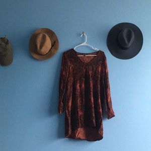 Billabong long sleeve dress